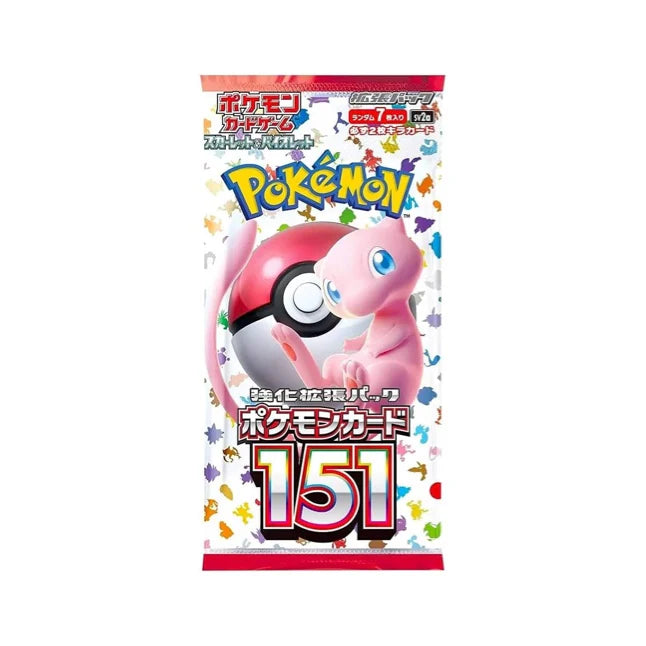 Pokemon Scarlet & Violet: 151 Japanese Booster Pack